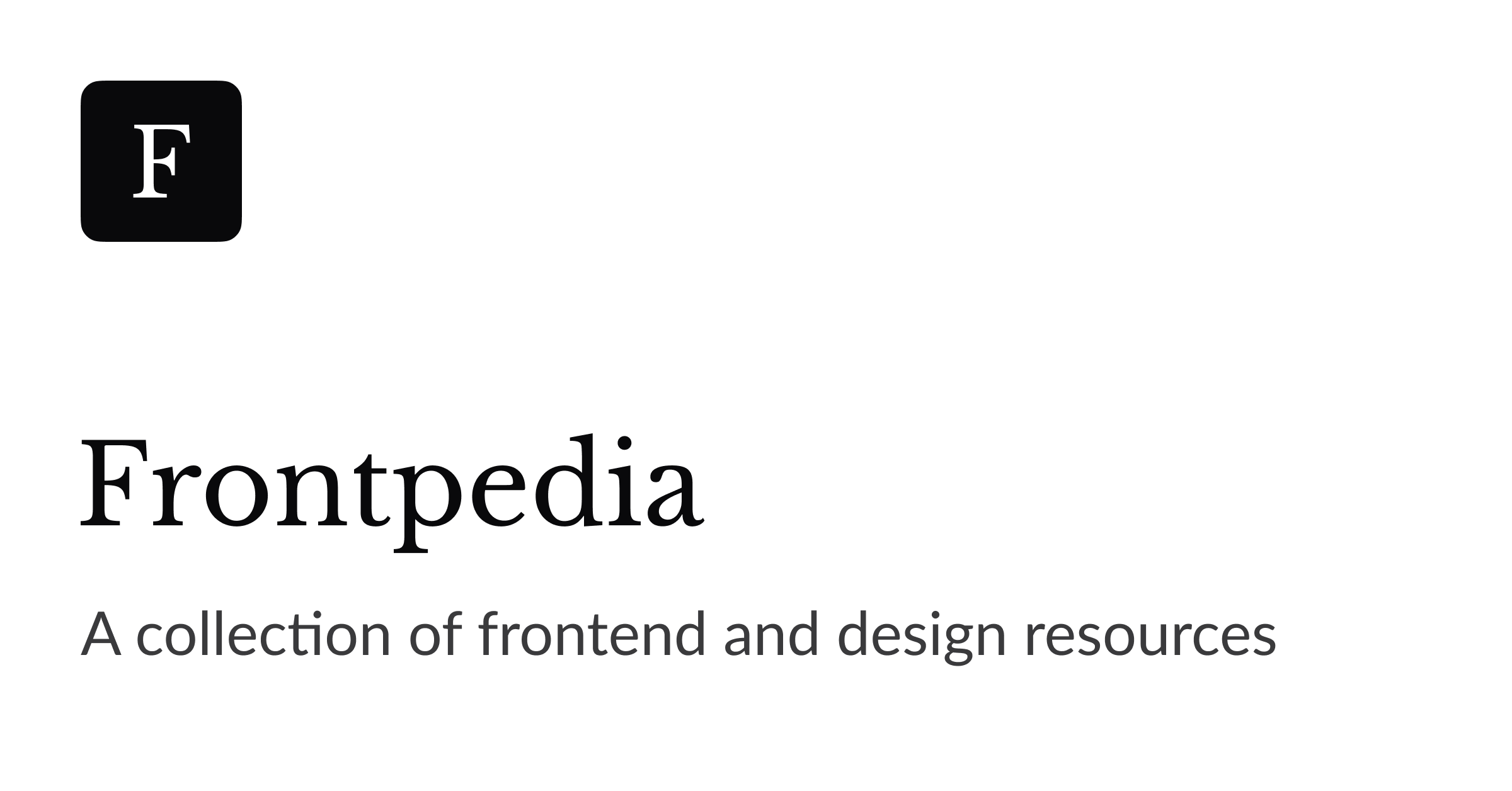 Show HN: Frontpedia, an open source front end resource site